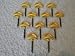 FITA Target Face Pins