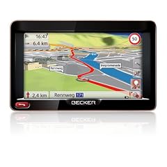 Becker Ready 50 EU 19 (12,7 cm (5'') Bildschirm, 19 L�nder Europas, HQ TMC� Verkehrsfunkempf�nger, Text-to-Speech, Becker SituationScan) schwarz/mokka-metallic