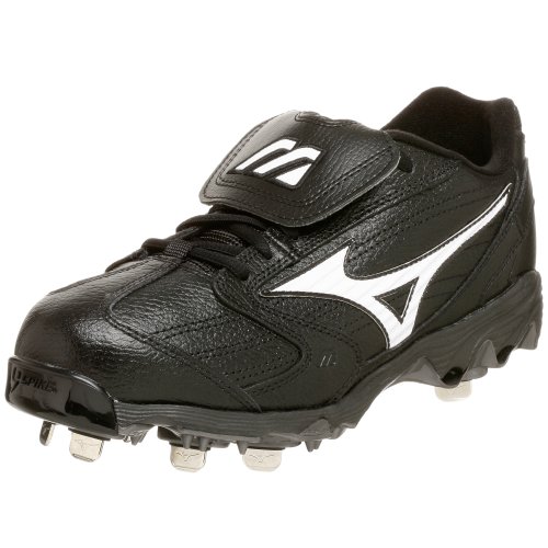 Mizuno Men's 9-Spike Classic Low G4 Cleat,Black/White,12.5 M Mizuno Men's 9-Spike Classic Low G4 Cleat,Black/White,12.5 M