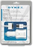 Dynex - Car Charger for Apple iPodTM and Creative Labs MP3 Players - White