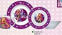 Hannah Montana Fr&uuml;hst&uuml;cks Set Tasse + Schale + Teller 3teillig im Geschenk Karton