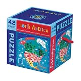 North America Map 42 Piece Puzzle