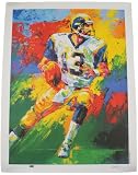 Kurt Warner Autographed St. Louis Rams 25x33 Malcolm Farley Lithograph TRISTAR