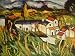 20X24 inch Maurice de Vlaminck Oil Painting Repro Hill