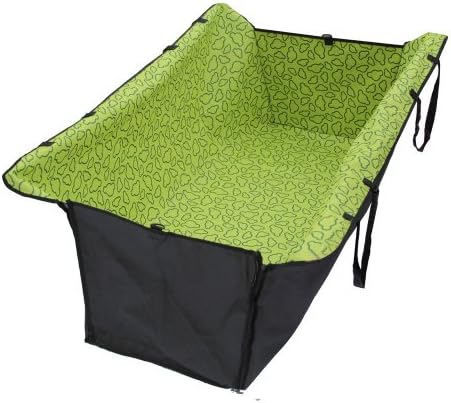 Peneric® Waterproof Easy Wash Car Back Seat Pet Dog Safe Safety Travel Hammock Cover Mat Blanket Pet Car Back Seat Blanket Keep From Pawprint Scratch (A)