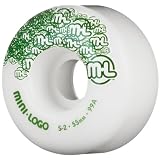 Mini-Logo S2 Wheels 55mm 99A Natural (Set of 4)