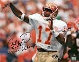 Charlie Ward Florida State Seminoles - Action - Autographed 8x10 Photograph with Heisman and 93 Champs Inscriptions