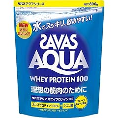 ザバス(SAVAS) アクア ホエイプロテイン100 800g
