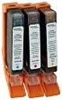 AmazonBasics - Cartouches jet d'encre reconditionnées correspondant à une cartouche Canon Multipack CLI-521 - Cyan, Magenta, Jaune [Emballage « Déballer sans s'énerver par Amazon »]
