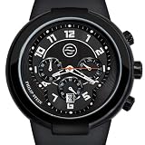 Philip Stein Men's 32ABRBB Active Large Chronograph Silicone Strap Watch