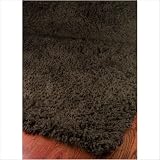 Safavieh Shaggy Rug Hand-woven Chocolate (7' 6 x 9' 6)
