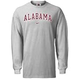 Nike Alabama Crimson Tide Ash Classic College Long Sleeve T-shirt