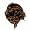 Louis Style Leopard Scarf - Brown Image #2