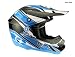No Fear MX 6096RBL OPTIMAL II Mens BMX / Motocross Racing Helmet in Racing Blue Size Small