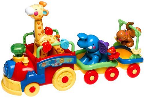 Fisher-Price Amazing Animals Sing and Go Choo-Choo [Amazon Frustration-Free Packaging]