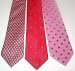 Lot of 3 Mens All Silk Assorted Skinny Neckties