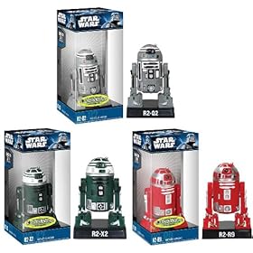  Star Wars R2 Droid Exclusive Bobble Head Set Of 3