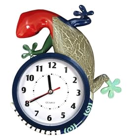 Company's Coming! CLK-002 Gecko Wall Clock