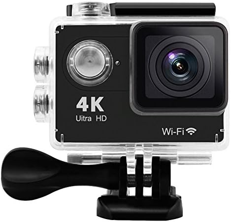 ANART® 4K Wifi Sports Camera w/ 2.4G Remote Control HD 1080p 60fps Waterproof Digital Cam Underwater Action Camcorder (Black)