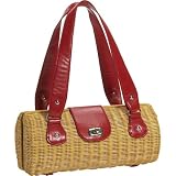 Straw Studios Ratten Kiss Lock Satchel