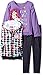 Disney Girls' 3 Piece Ariel the Little Mermaid Vest, T-Shirt and Legging Set