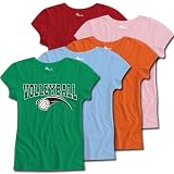 Zebra Short Sleeve Semi Sheer Fitted Tee Volleyball