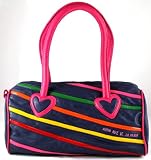 Agatha Ruiz de la Prada - PU Double Handle Bowling Style Handbag