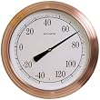 Chaney Instruments Acu-Rite 01070 14-inch Wall Thermometer, Copper Finish