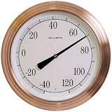 Chaney Instruments Acu-Rite 01070 14-inch Copper Finish Thermometer