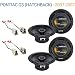 Pontiac G3 (hatchback) 2007-2007 OEM Speaker Upgrade Harmony 2 R65 Package New RS.12799.00