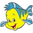 Little Mermaid Flounder Disney Princess sticker 4