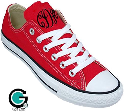 Monogram Converse Tennis Shoes