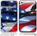 iPhone 3G & 3GS Skin and Screen Protector Kit - Ole Glory Bald Eagle