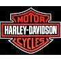 Harley Davidson Men's Black Short Sleeve T-Shirt, with Classic Harley-Davidson Orange and White Bar & Shield Logo. The Backside has the Famous St. Paul Harley-Davidson Logo, Featuring the Minnesota Capitol Building in St. Paul with its Famous Quadriga (Golden Horses), Men's Classic Tee Shirt, BLK-BS-SPHD-T