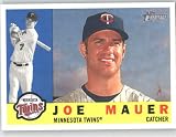 2009 Topps Heritage #442 Joe Mauer SP - Minnesota Twins (Short Print)(Baseball Cards)