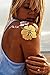 Flash Tattoos - Goldfish Kiss H2O - Authentic Metallic Temporary Tattoos
