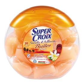 Super Croix - Secrets d'Ailleurs - Lessive Liquide en Doses - Maroc - Bo�te 20 Doses / 20 Lavages