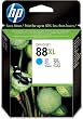 HP C9391AE 88XL Tintenpatrone cyan hohe Kapazit�t 17.1ml 1.700 Seiten 1er-Pack