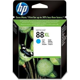 HP Original 88XL Cyan Ink Cartridge (C9391AE)