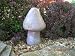 One-Of-A-Kind Garden Art Mushroom Sculpture - Entoloma conferendum