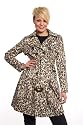 TRENCHCOAT DAMEN MIT LEOPARDENMUSTER