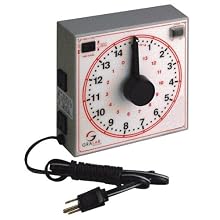 GraLab Model 172,  15 Minute General Purpose Timer, 7-1/2" Length x 7-1/2" Width x 2-1/2" Height, +/-0.015% Accuracy