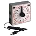 GraLab Model 172,  15 Minute General Purpose Timer, 7-1/2" Length x 7-1/2" Width x 2-1/2" Height, +/-0.015% Accuracy
