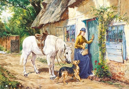 PUZZLE 2000 TEILE DER BESUCHER GEMÄLDE Copy of 