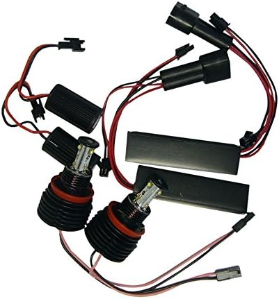 LUXI BMW E60 system dedicated squid rings for 12W (H8) LED bulb BLK-3-E60