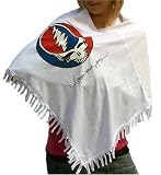 Steal Your Face Fringed Nursing Poncho by ROCKSTARMOMS