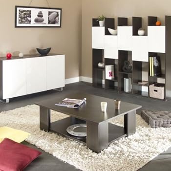 Mango Table Basse Chocolat 89 X 67 X 31 Cm