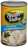 Review Health Valley  / Health Valley Soup-Clam Chowder New England 15-Ounce Units (Pack of 12)