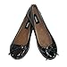totes ISOTONER Womens Solid Print Waterproof Slip On Flat Rain Shoes