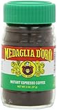 Medaglia D'Oro Instant Espresso Coffee, 2 Ounce (Pack of 12)